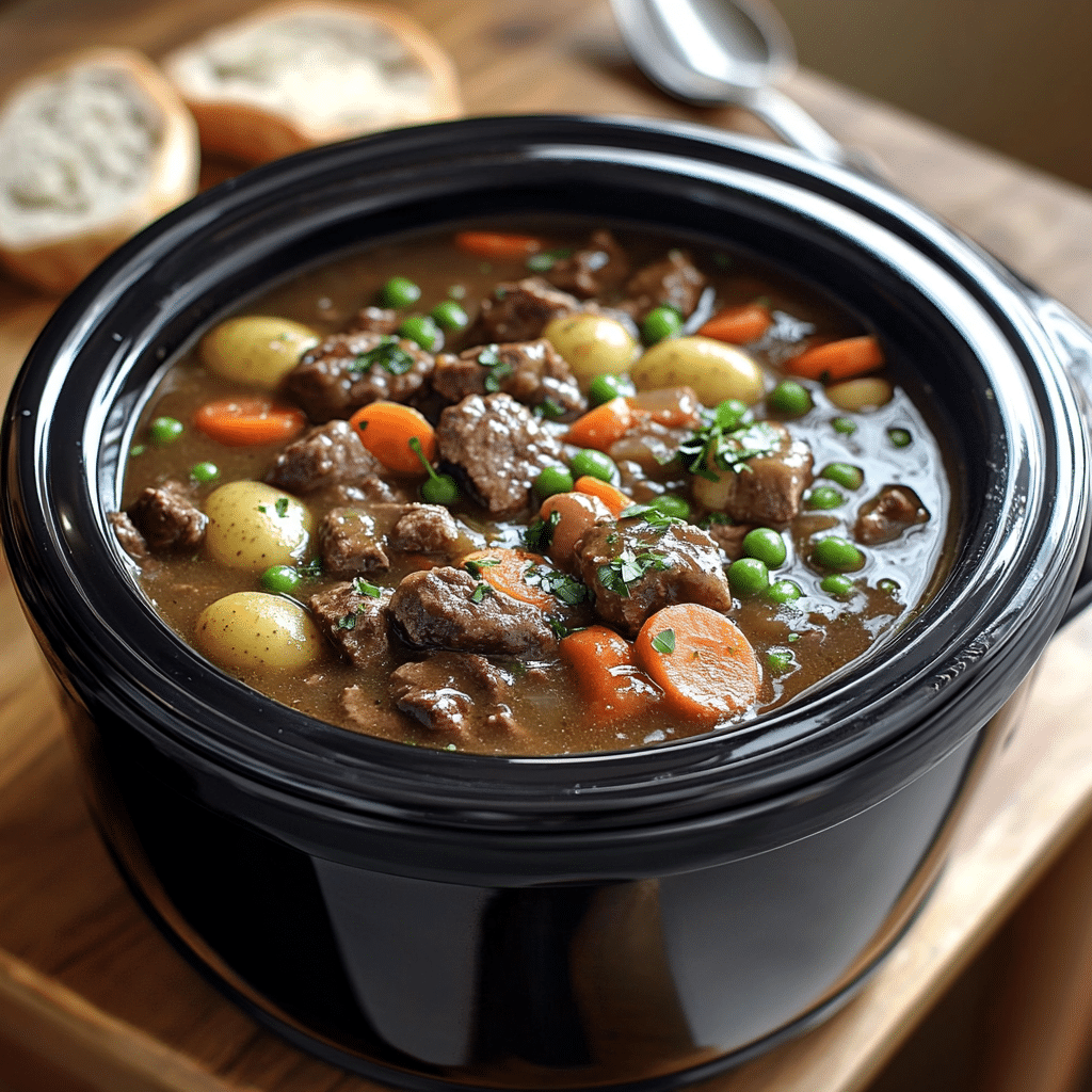 Best Ever Slow Cooker Beef Stew – Cozy, Hearty & Easy