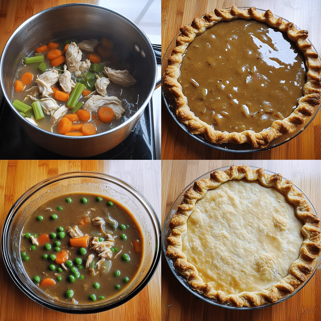 Double Crust Chicken Pot Pie – Cozy Classic Comfort Dinner