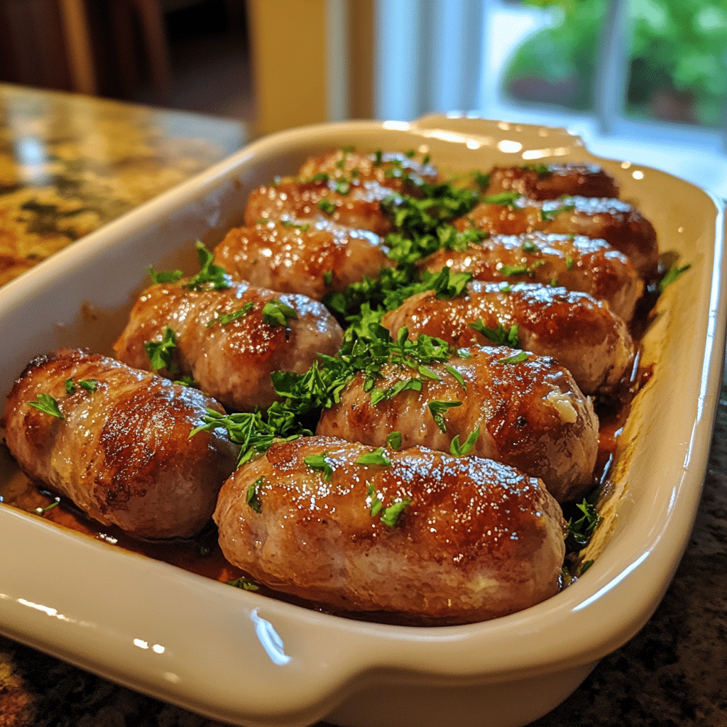 Homemade 25 in a serving dish in a bright kitchen