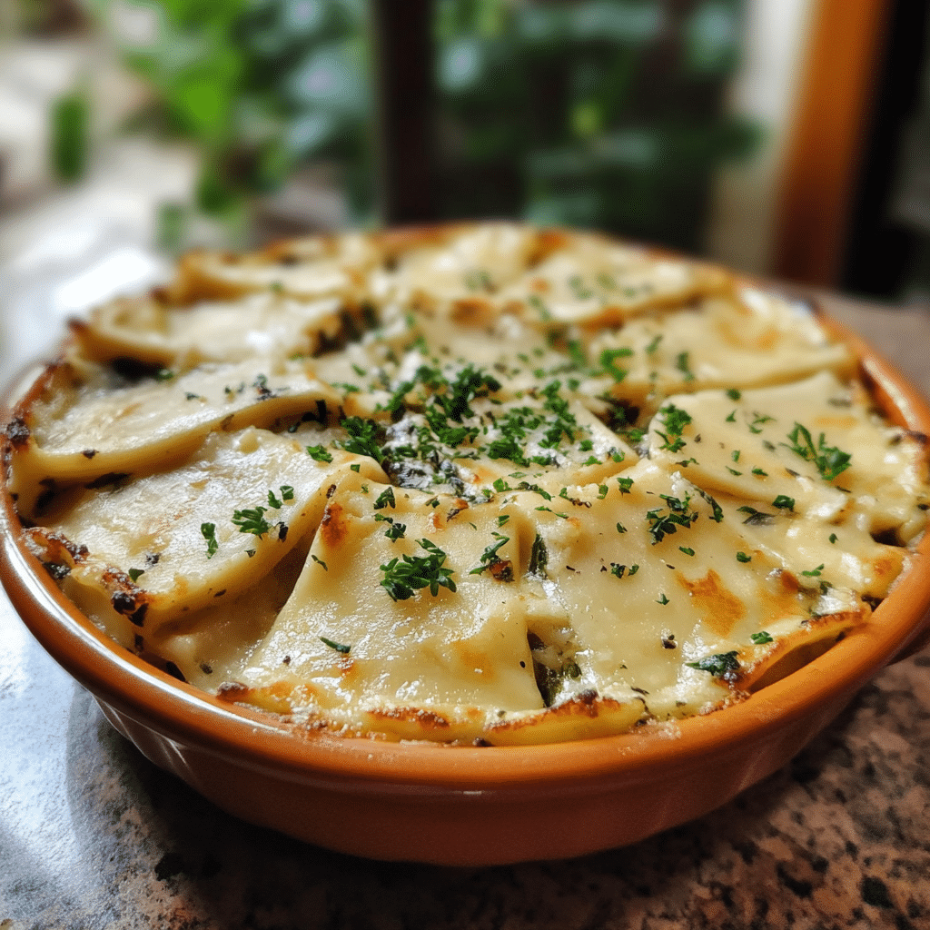 Homemade 34 make in a serving dish in a bright kitchen