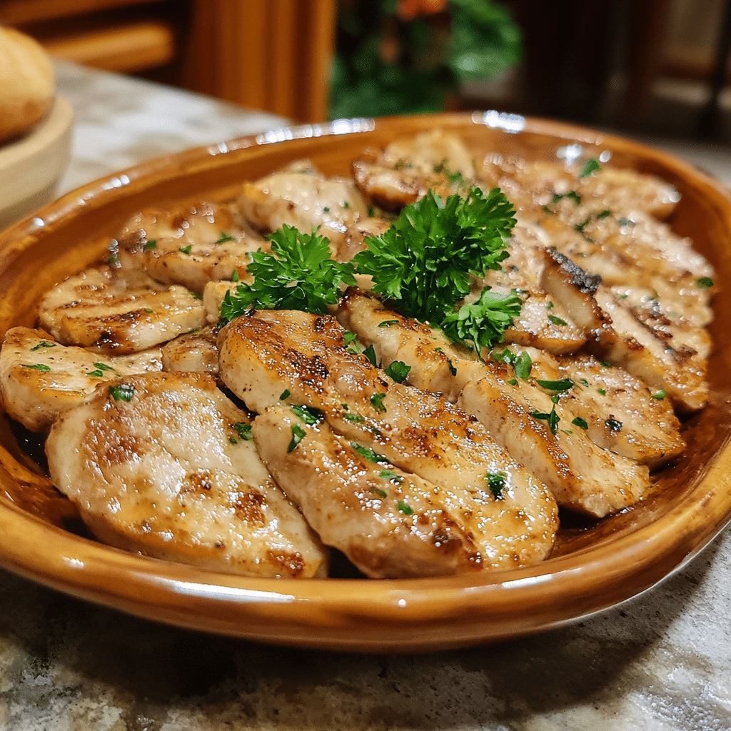 Homemade high in a serving dish in a bright kitchen