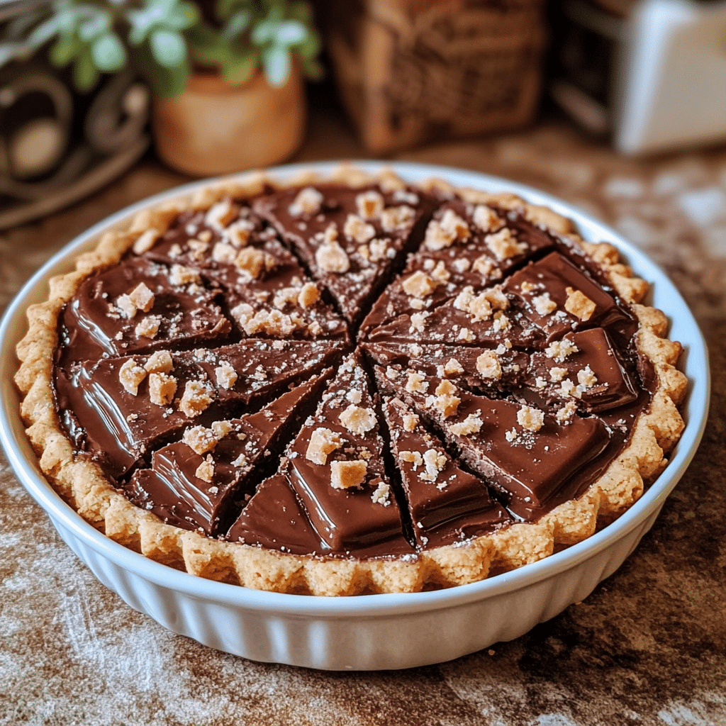 Homemade no-bake millionaire's shortbread recipe in a serving dish in a bright kitchen