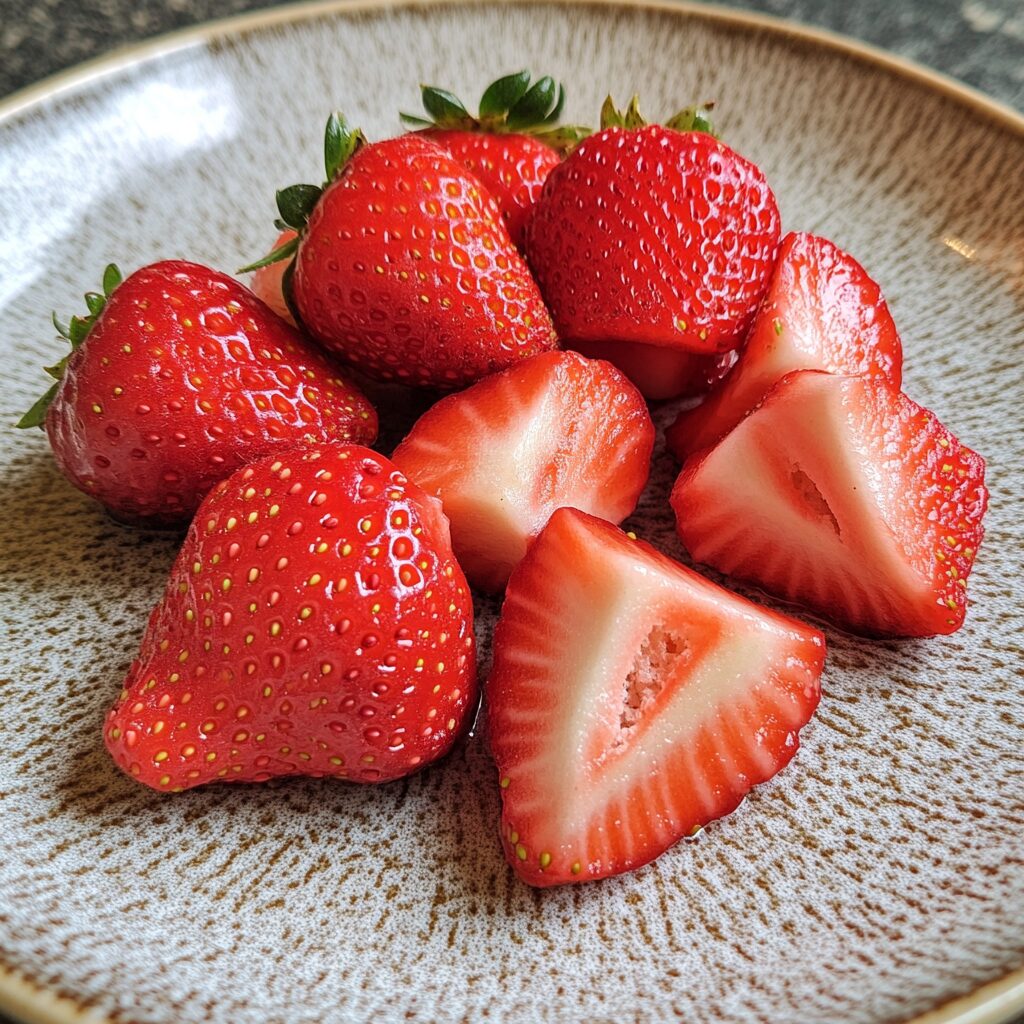 Strawberry Season Recipes served on a plate in natural light