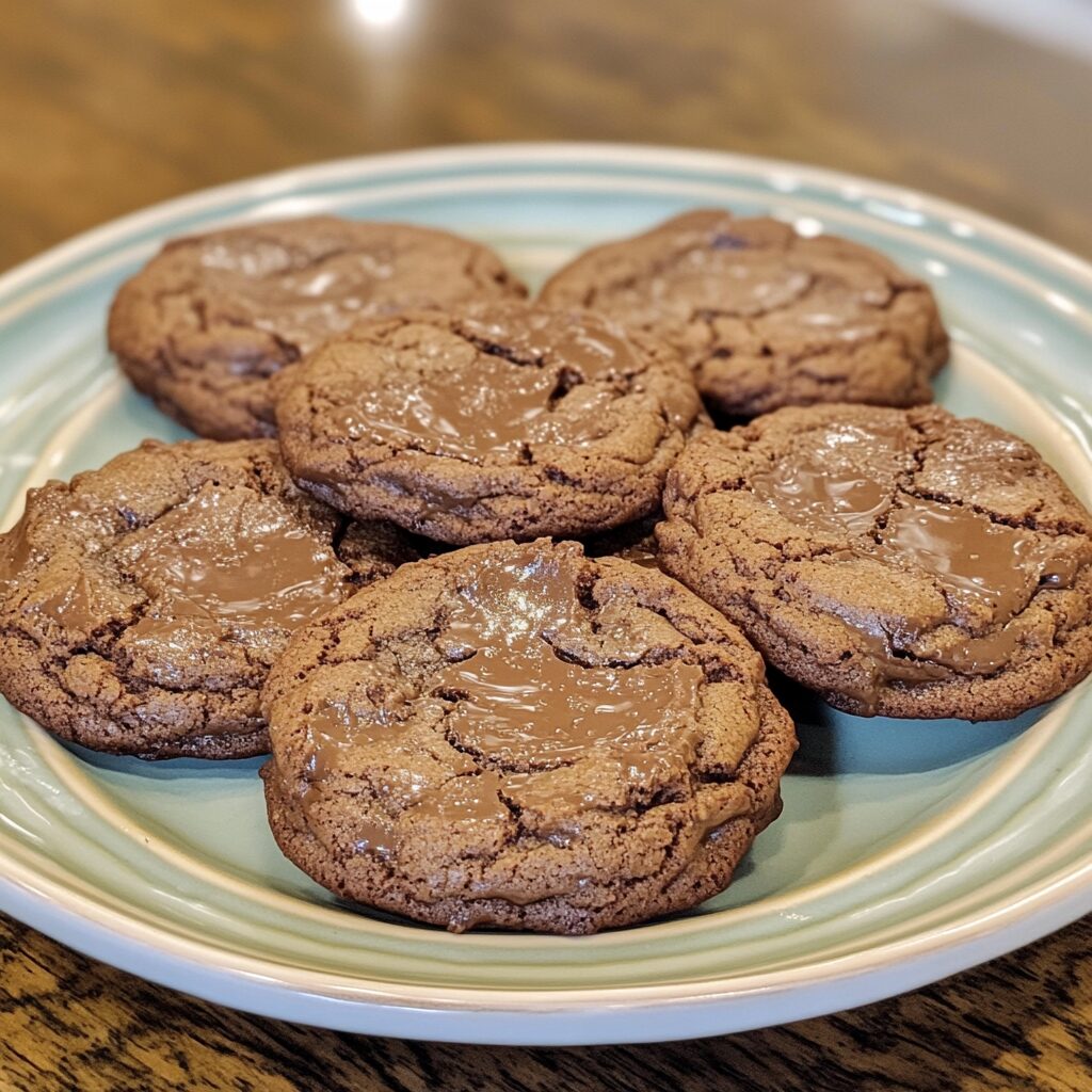 Ultimate Triple Chocolate Cookies Recipe You Must Try served on a plate in natural light