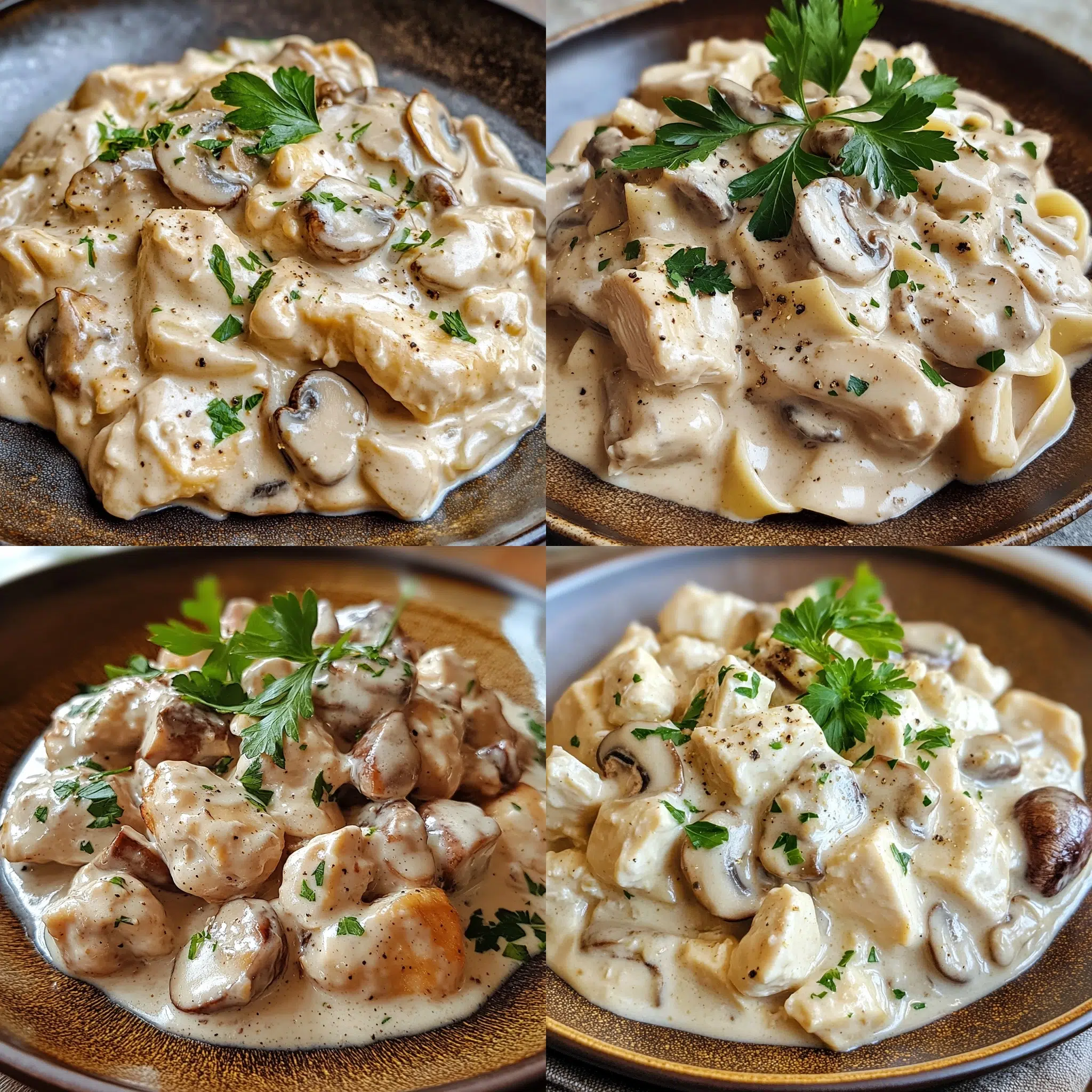 Creamy Chicken Stroganoff Chicken and mushroom stroganoff recipe, Creamy chicken recipes, Chicken served fresh with rich texture and inviting color