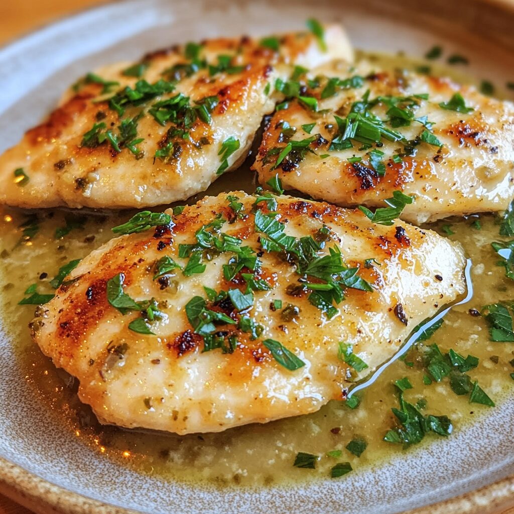 Easy Chicken Piccata served fresh with rich texture and inviting color