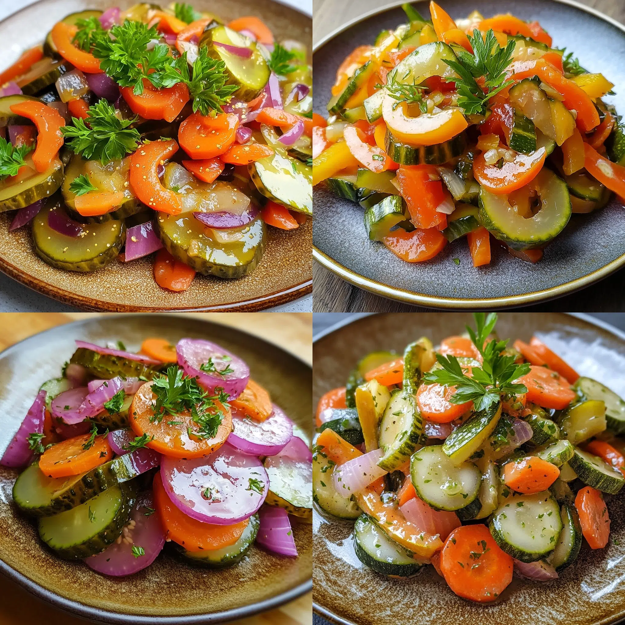 Easy Refrigerator Pickled Vegetables Recipe - Quick & Tangy! served fresh with rich texture and inviting color